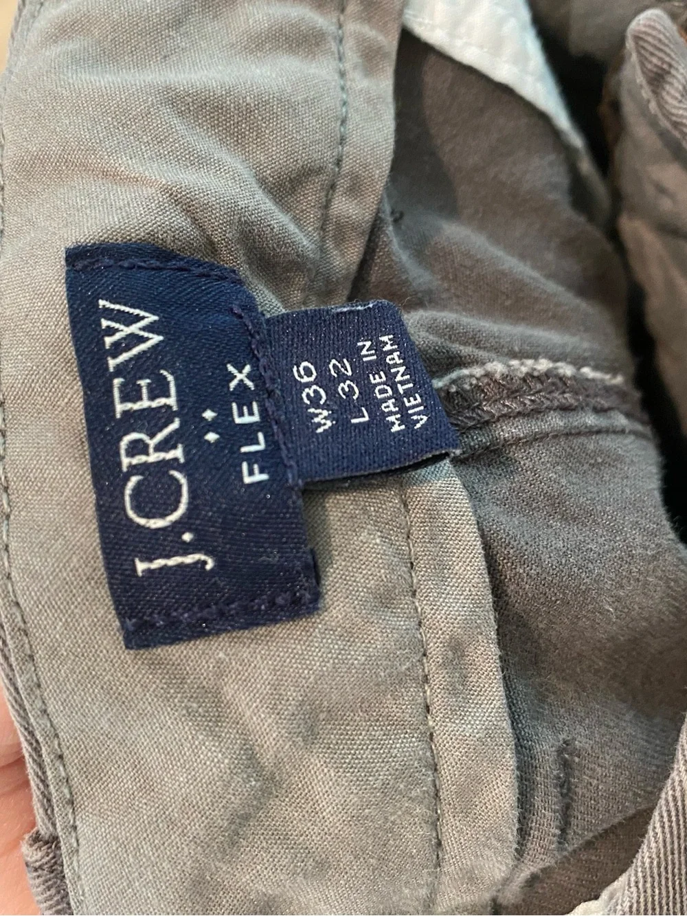 J. Crew Classic Men's Gray Chino Pants